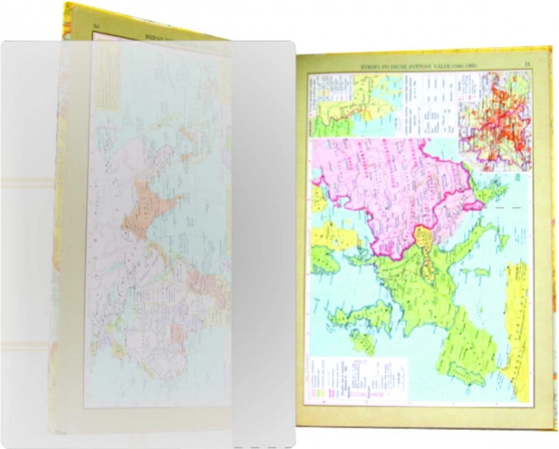 Oxybag-Hülle für Weltatlas aus Polypropylen