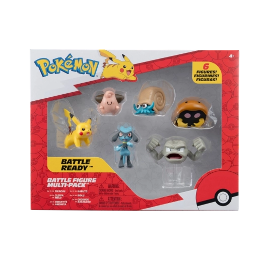 POKÉMON Figuren-Set – Pikachu und Freunde, Serie 7