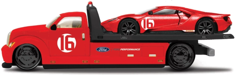 Maisto Elite Transport 2022 Ford GT Heritage Edition rot 1:64