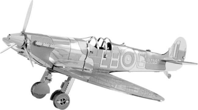 Metall 3D Baukasten Flugzeug Supermarine Spitfire