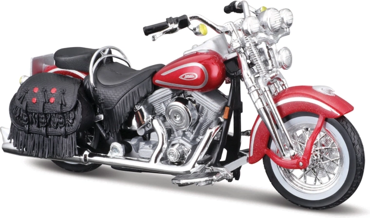 Maisto Harley-Davidson 1999 FLSTS Heritage Softail Springer 1:18 rot