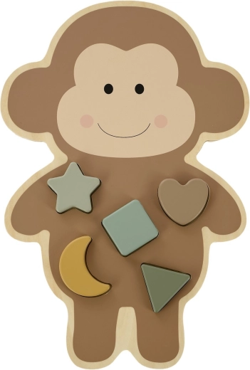 Jabadabado Holz-Steckpuzzle Affe