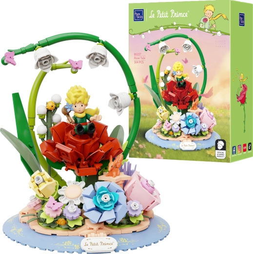Pantasy Der kleine Prinz – Die Geschichte der Rose (Le Petit Prince) Bauset mit 304 Teilen