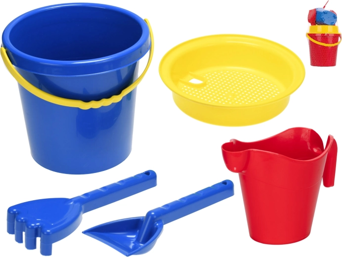 Sandspielzeug-Set mit Gießkanne – 5 Teile