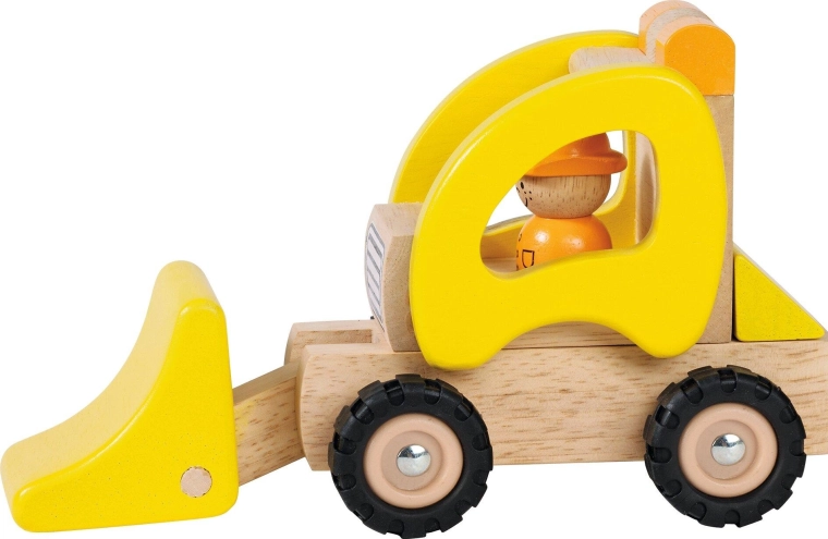 Hölzerner Radlader – 1 Stück