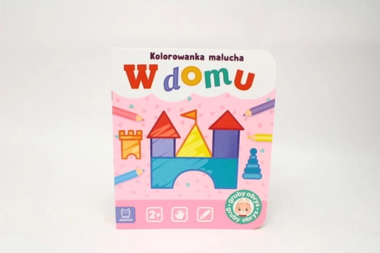 Malbuch für die Kleinsten zu Hause