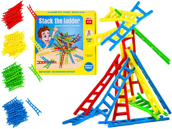 Geschicklichkeitsspiel Leiterstapel