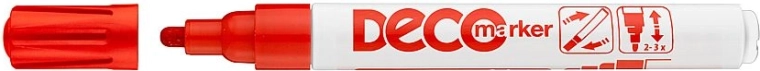 Deco Lackmarker rot
