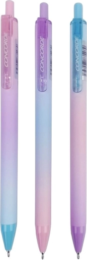 Kugelschreiber CONCORDE Regenbogen, Pastellfarben