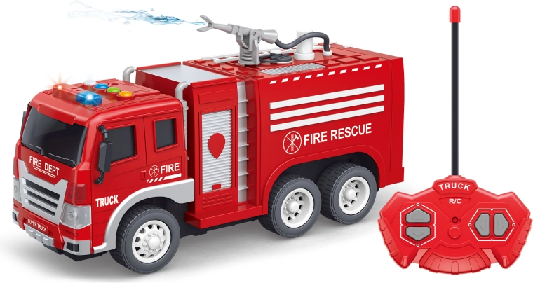 RC-Feuerwehrauto mit Licht- und Soundeffekten, 27,5 cm