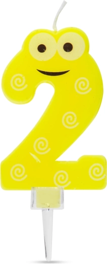 Tortenkerze Zahl 2