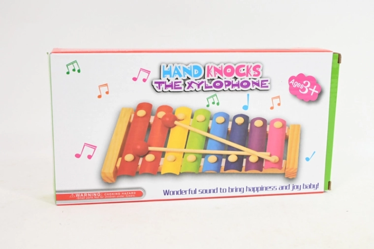 Holz-Kinderglockenspiel (Xylophon) - 1 Stück