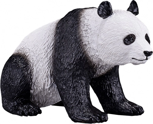 Große Pandafigur aus robustem Kunststoff