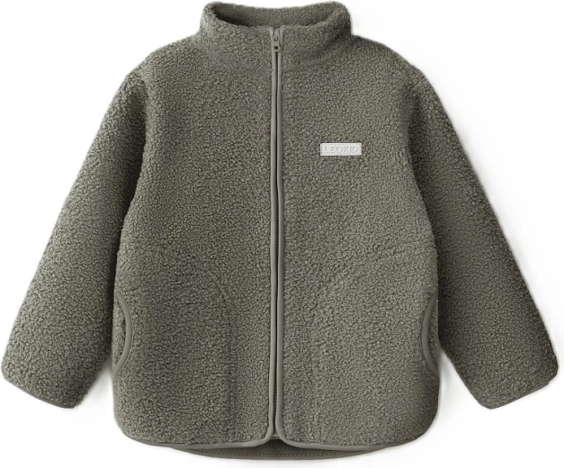 Leokid Fleecejacke Theo Vetiver Green 110