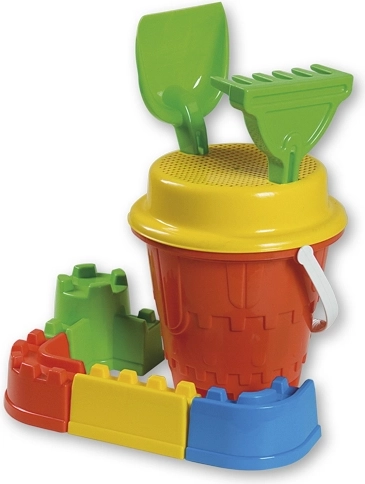 Androni Sandset Burg mit Wehrmauern mittel – Rot