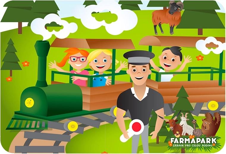 3D Platzset Farmapark Pferdchen PRIME