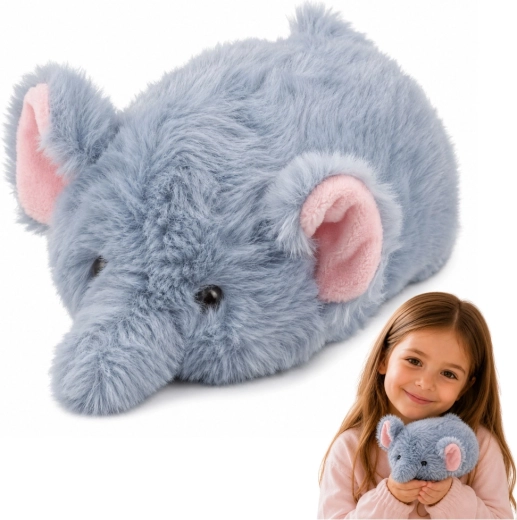 Plüsch-Elefant grau 18 cm – 1 Stück