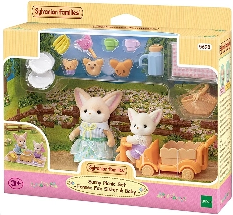 Sylvanian Families Fennek-Füchse beim Picknick