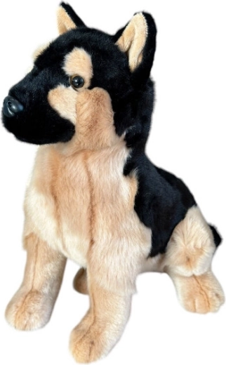 Plüschhund – Deutscher Schäferhund, sitzend 28 cm