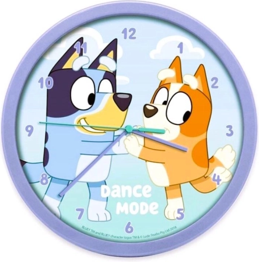 Wanduhr Bluey Dance Mode
