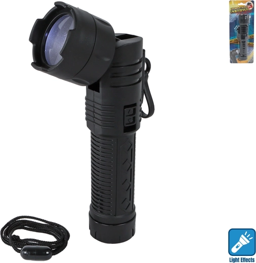 Operation Undercover Taschenlampe mit 90° drehbarem Kopf 16 cm