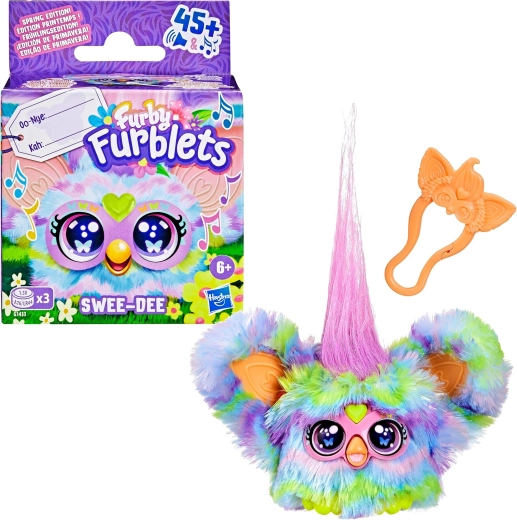 Hasbro Furby Furblets Swee-Dee interaktives Plüschtier 5 cm