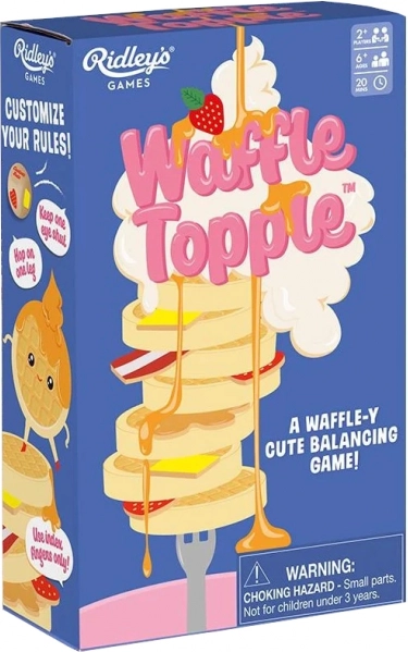 Tisch-Balance-Spiel Ridley's Games: Stürz die Waffeln