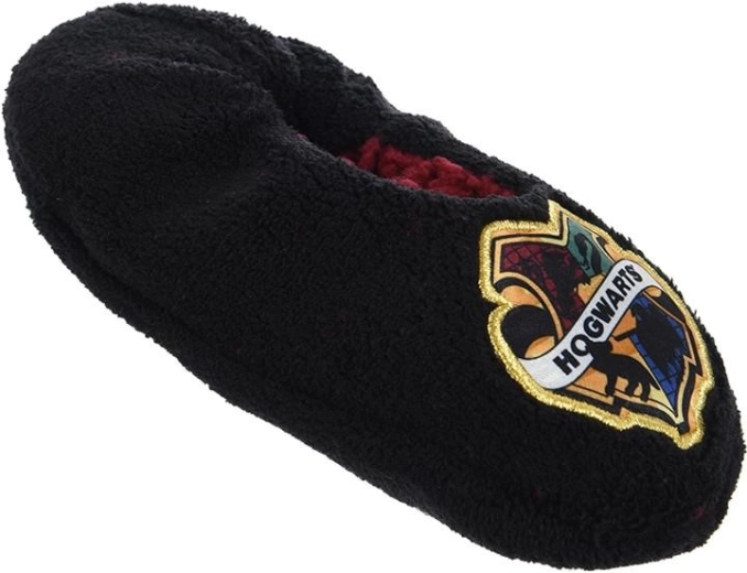 Schwarze Kinder-Hausschuhe Harry Potter