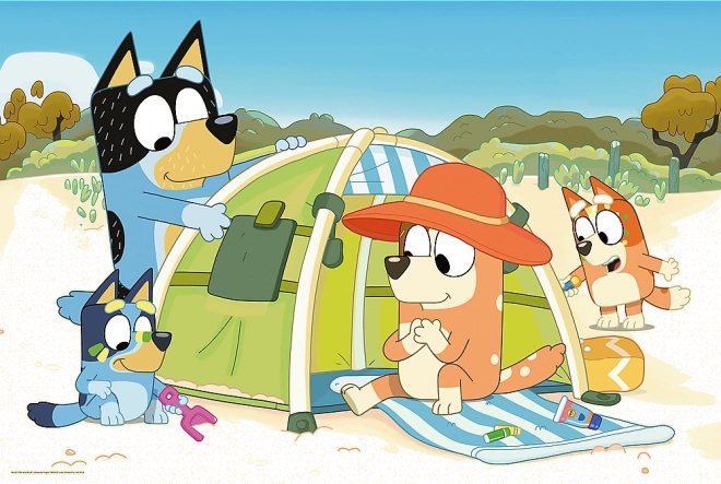 Trefl Puzzle BLUEY Maxi 24 Teile – Ein toller Tag