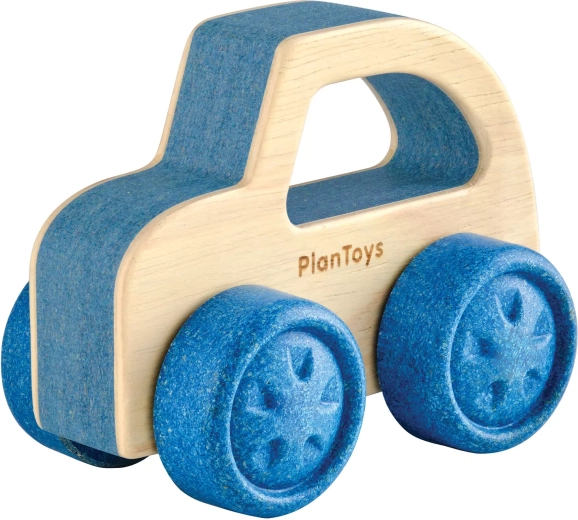 PlanToys Holzauto PKW blau – 1 Stück