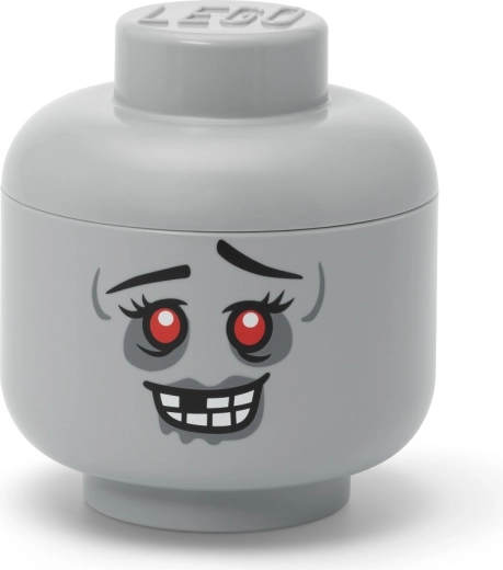 LEGO Aufbewahrungskopf Größe S Zombie – 1 Stück