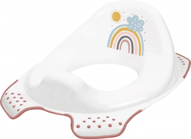 Kinder-WC-Adapter Rainbow, weiß