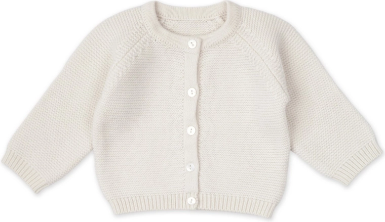 Lodger gestrickter Merino-Pullover cream, Gr. 56