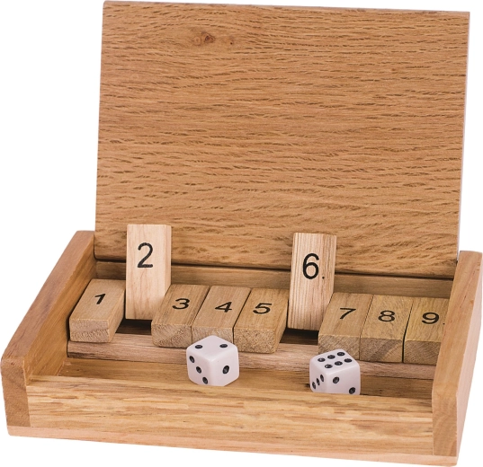 Goki Reisespiel Shut the Box – Chance