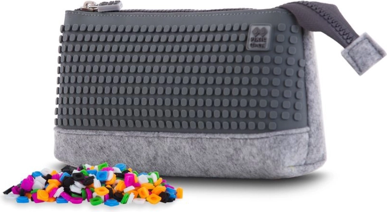 Pixie Crew großes Etui grau