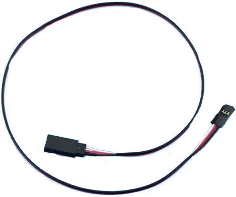 Servo-Verlängerungskabel Futaba 45 cm flach