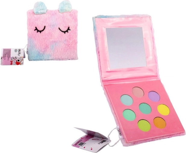 Create It! Lidschattenpalette in flauschigem Etui