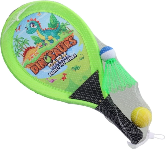 Schlägerset mit Ball und Körbchen 55 cm
