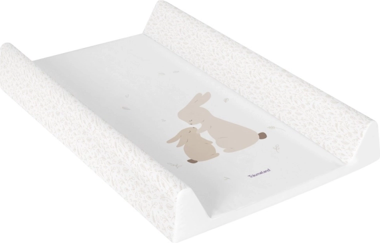 Träumeland Wickelauflage Hophop Bunny Beige 50 × 70 cm