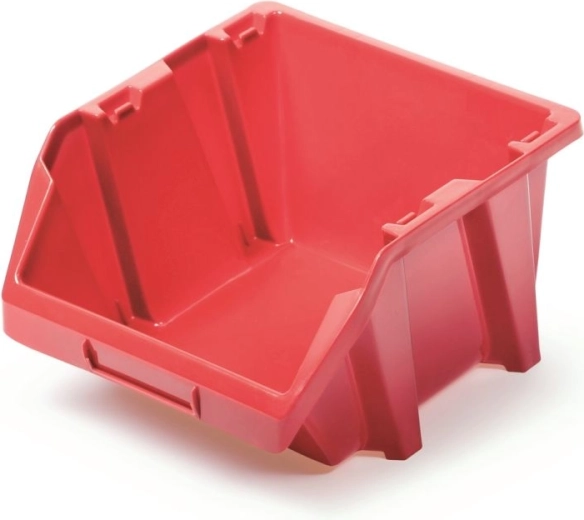 Kunststoff-Aufbewahrungsbox Bineer Short 144 × 118 × 84 mm, rot