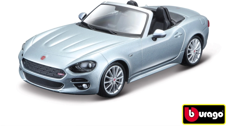 Bburago 1:24 FIAT 124 Spider – Metallmodell im Maßstab 1:24