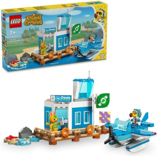 LEGO Animal Crossing Dodo Airlines Flughafen mit Wasserflugzeug