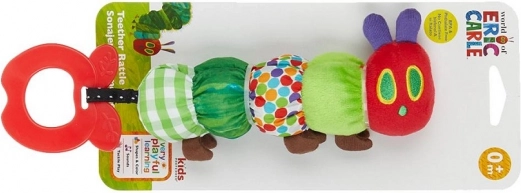 Regenbogen-Rassel und Beißring Die kleine Raupe Nimmersatt