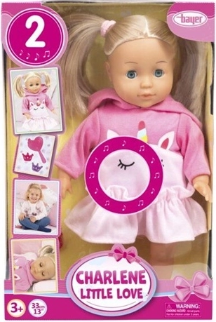 Interaktive Puppe Charlene von BAYER, 33 cm