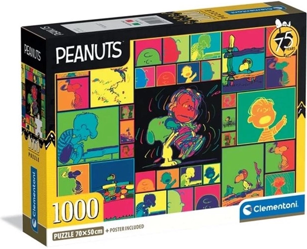 Puzzle Clementoni Impossible Compact Peanuts 1000 Teile