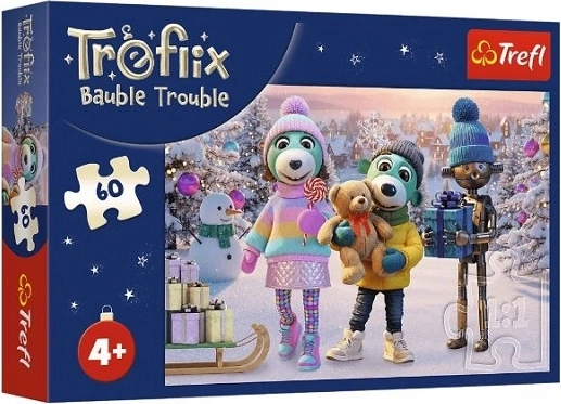 Kinderpuzzle 60 Teile Winter-Robobot – Trefliks Familie