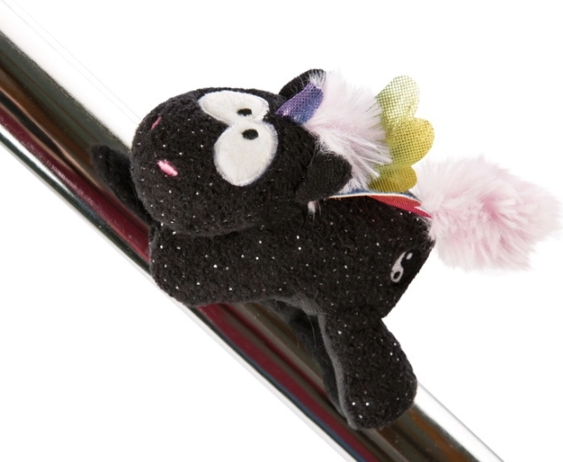 Plüsch-Einhorn Rainbow Yin 12 cm mit Magnet