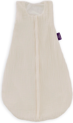 Träumeland Sommer-Schlafsack Liebmich aus Musselin beige 60 cm
