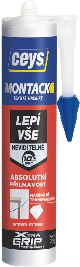 Transparenter Montagekleber 300 ml MONTACK CEYS