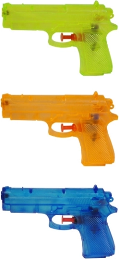 Plastische Wasserpistole 14 cm